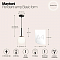 Светильник Maytoni MOD321PL-01B